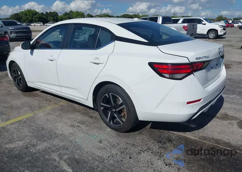 2025 Nissan Sentra Sv from USA, damaged, VIN 3N1AB8CV6SY296187
